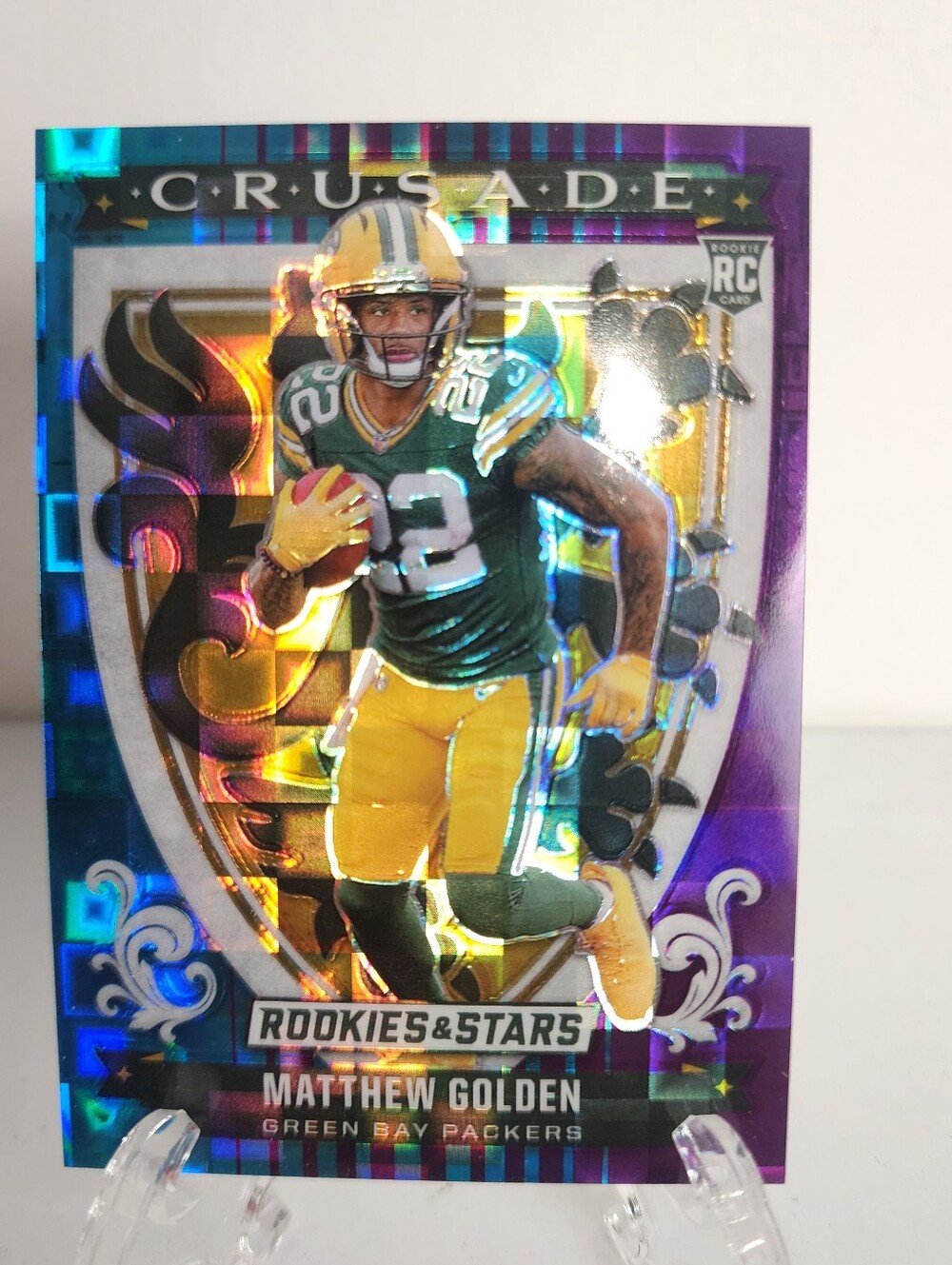 Panini 2025 Rookies & Stars Matthew Golden Packers Crusade Pandora RC #16 /210